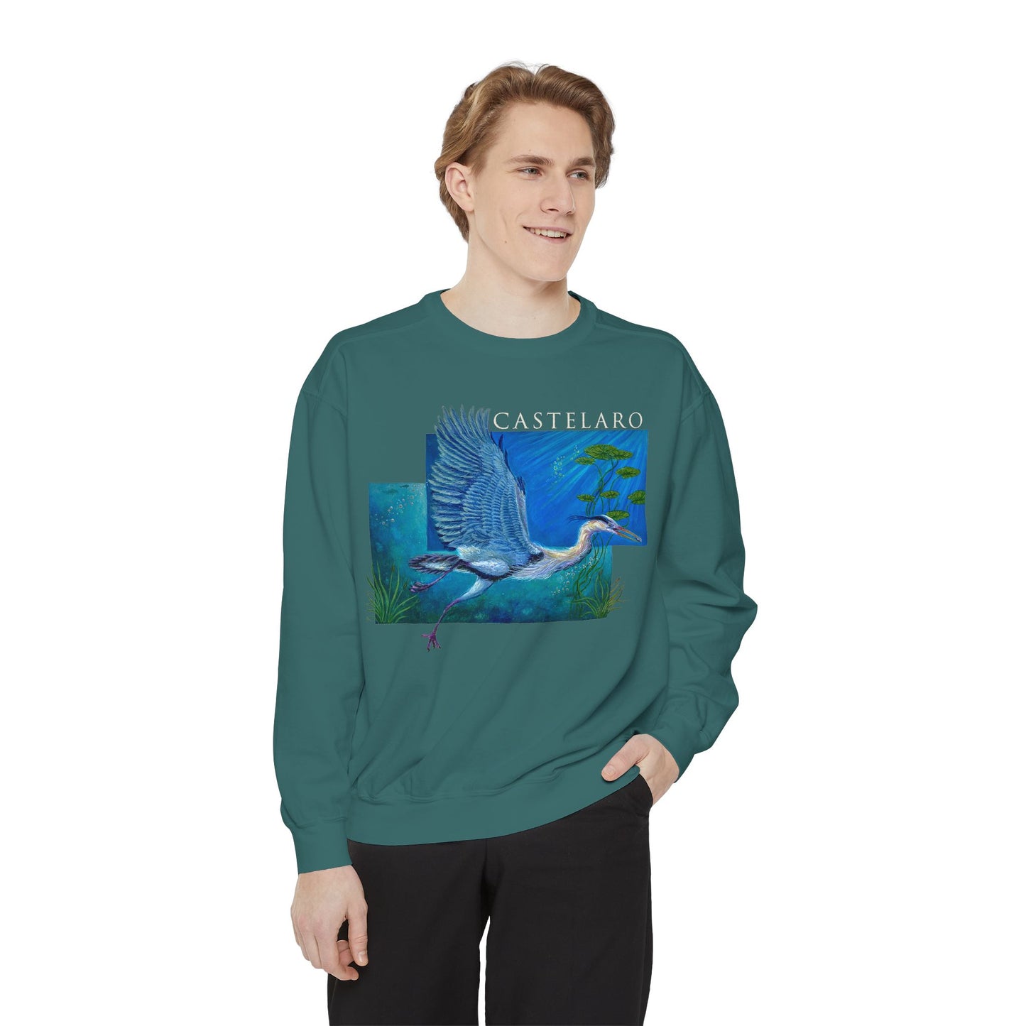 Heron Art Sweatshirt