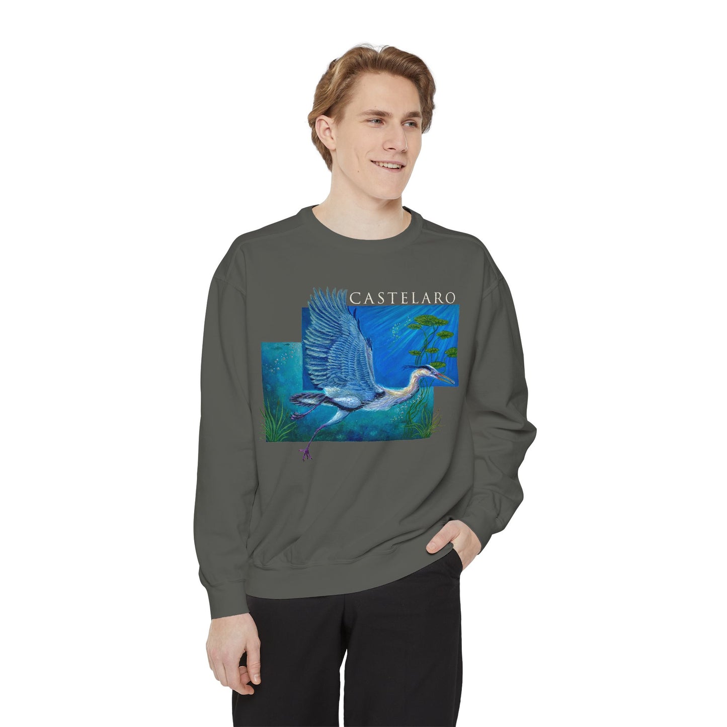 Heron Art Sweatshirt
