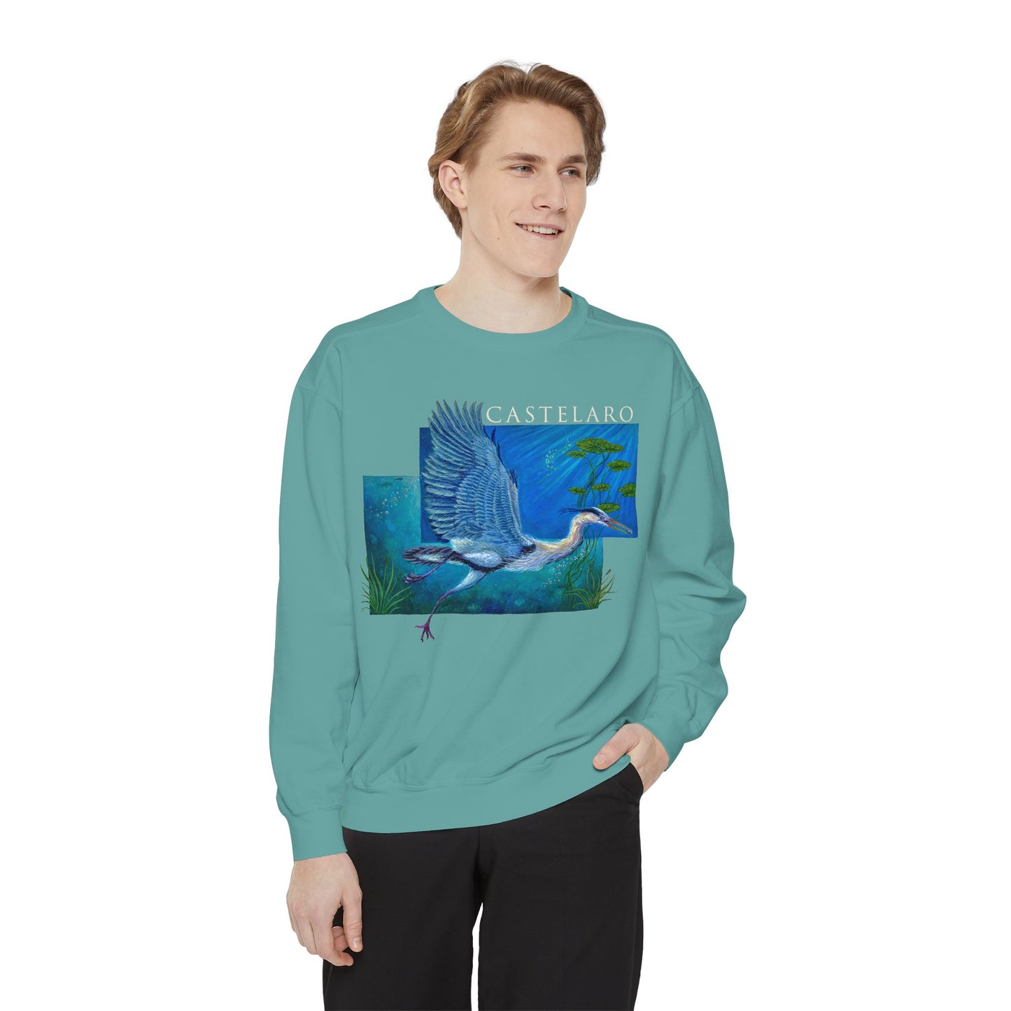 Heron Art Sweatshirt