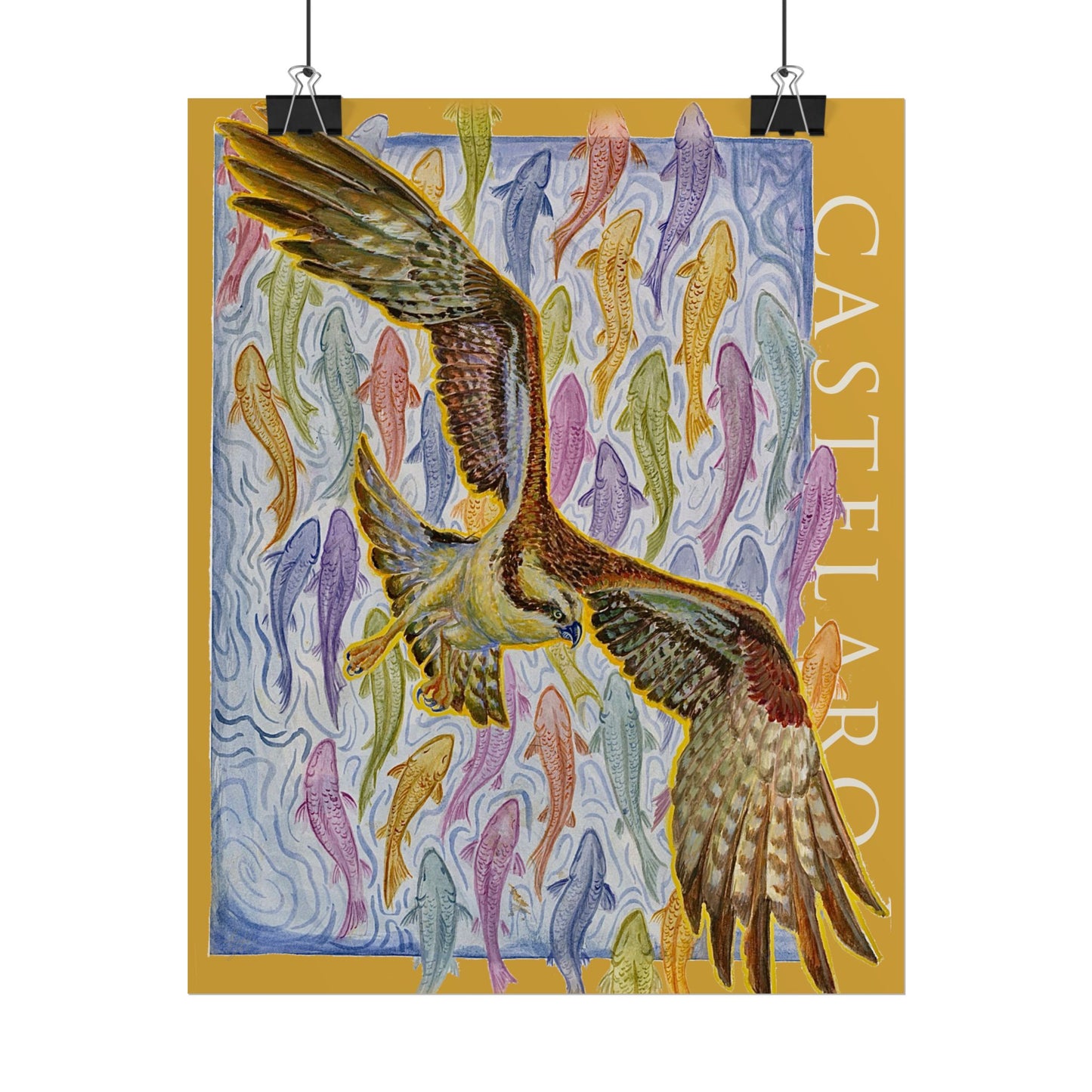 Osprey Flight Art Poster