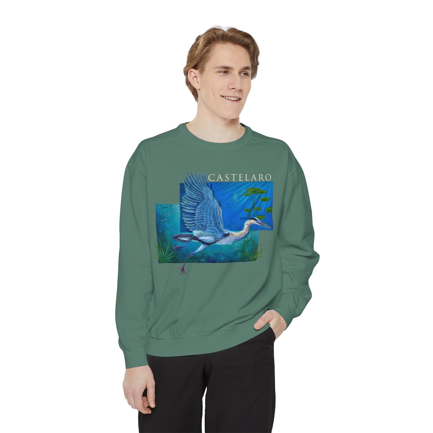 Heron Art Sweatshirt