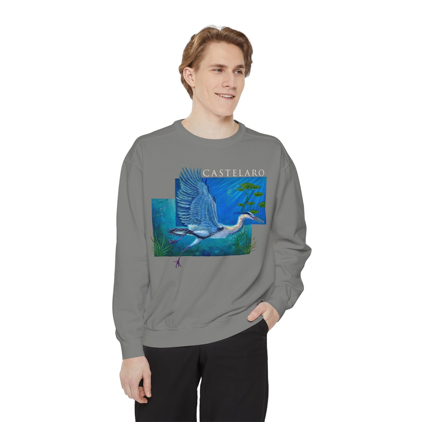 Heron Art Sweatshirt