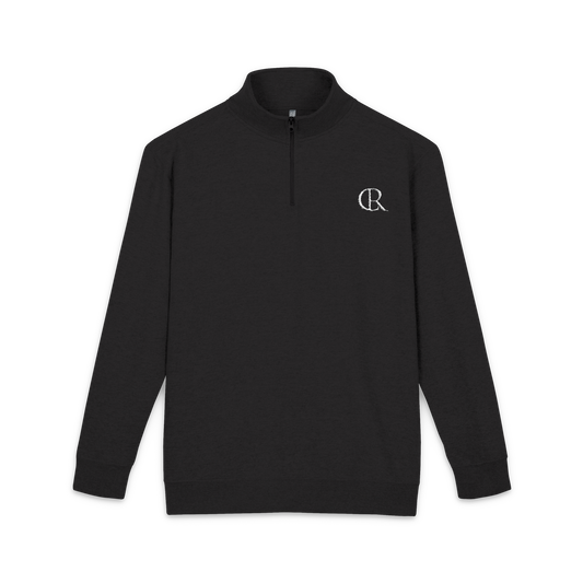 Classic Monogrammed Quarter-Zip