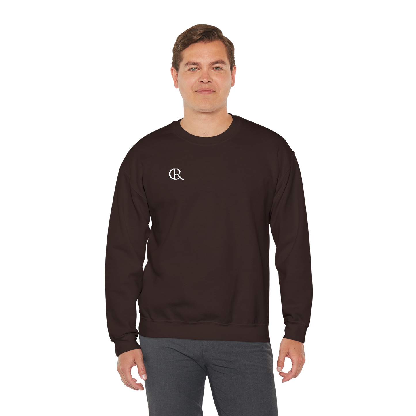 Castelaro Monogrammed Crewneck