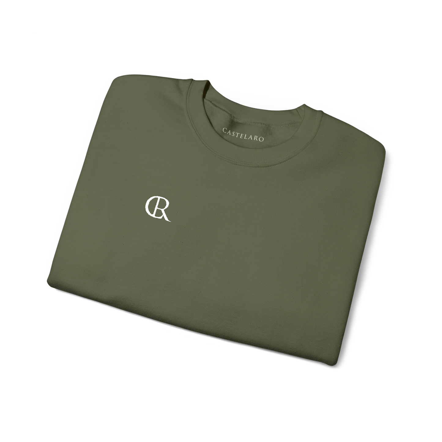 Castelaro Monogrammed Crewneck