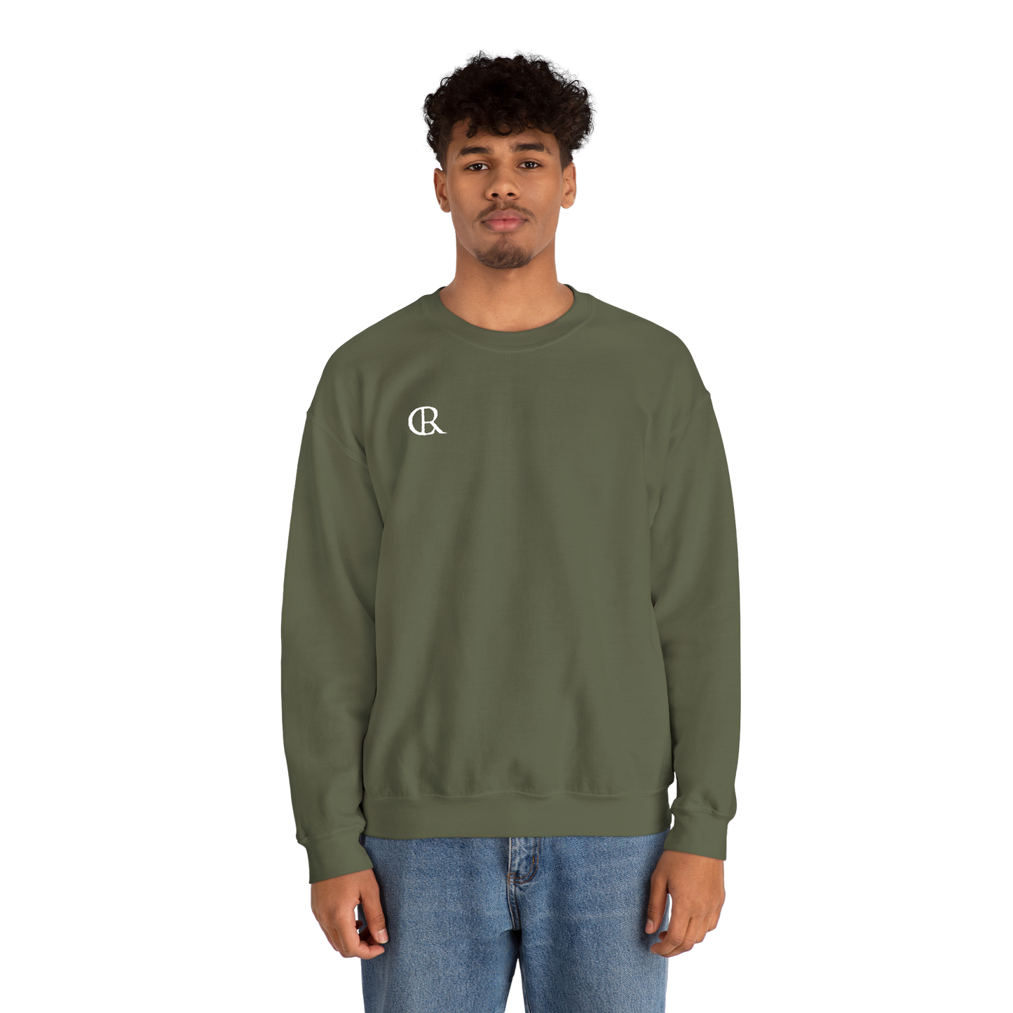Castelaro Monogrammed Crewneck