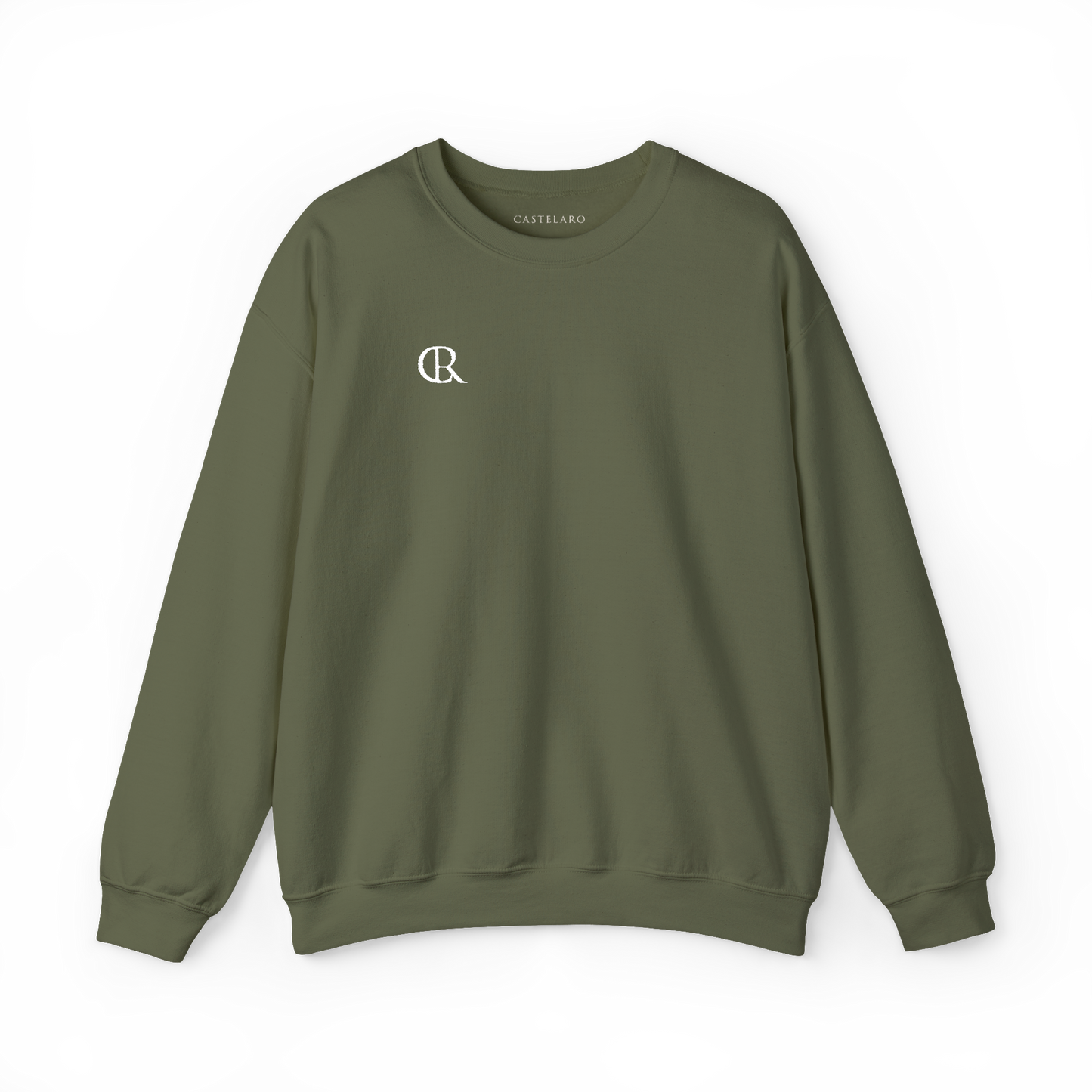 Castelaro Monogrammed Crewneck