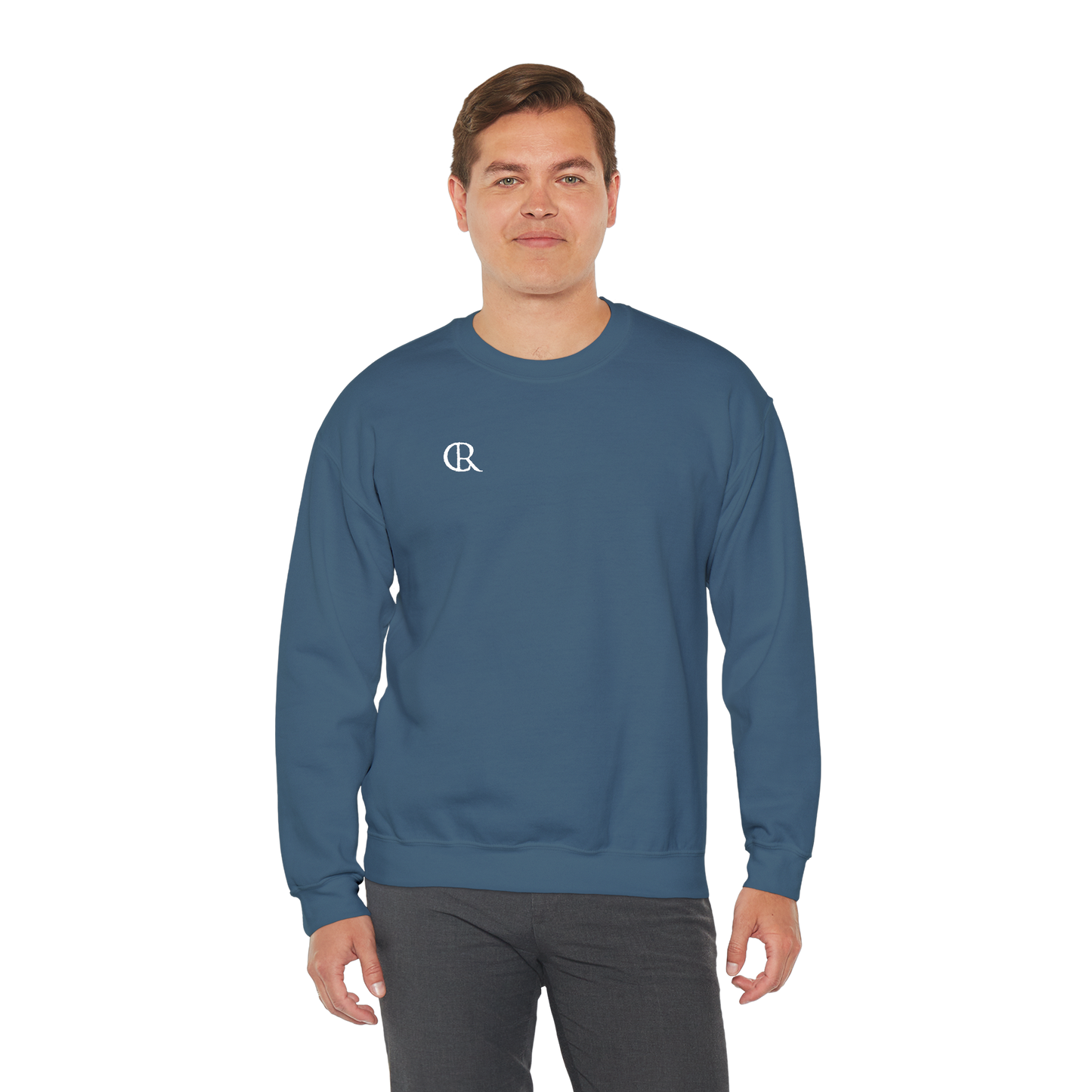 Castelaro Monogrammed Crewneck