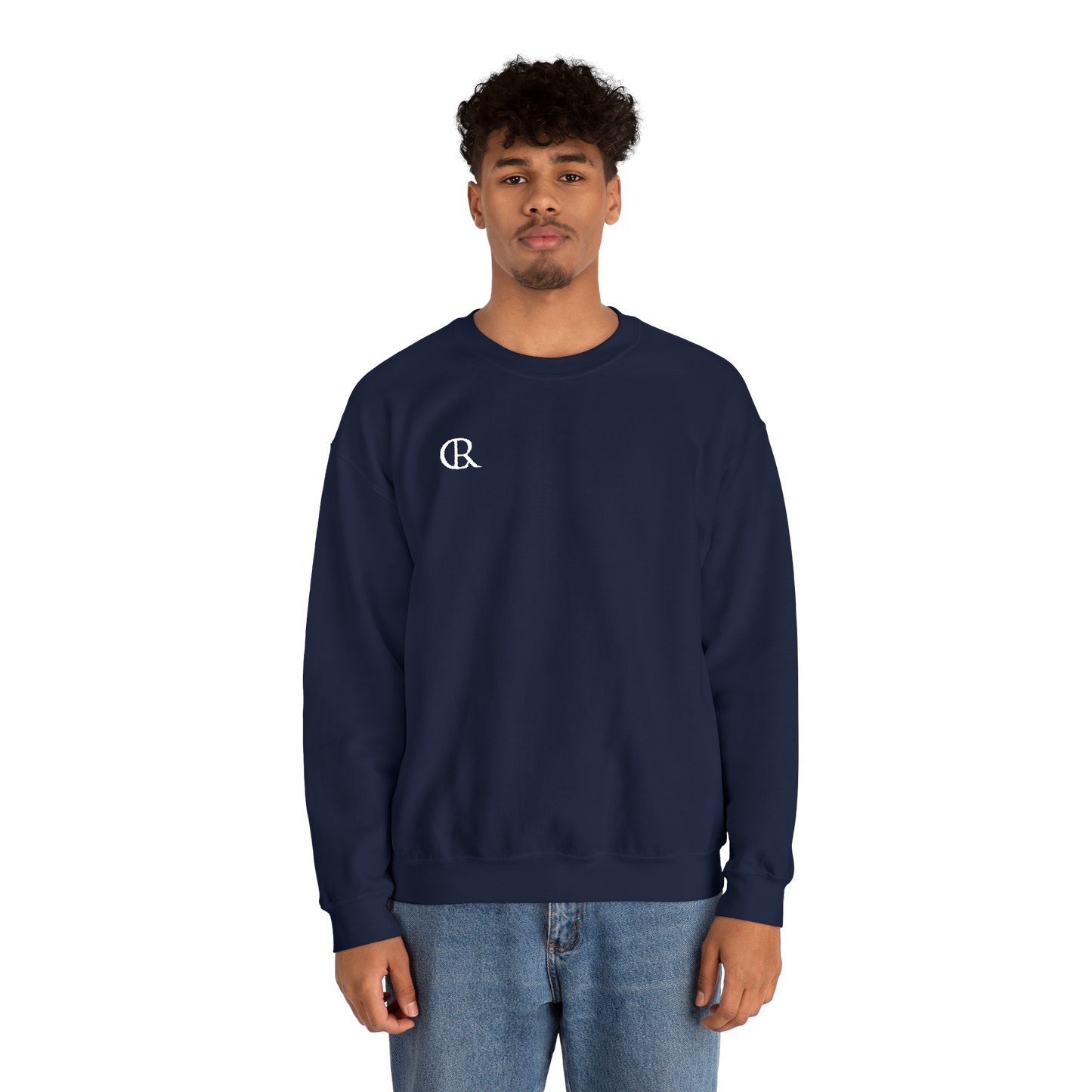 Castelaro Monogrammed Crewneck