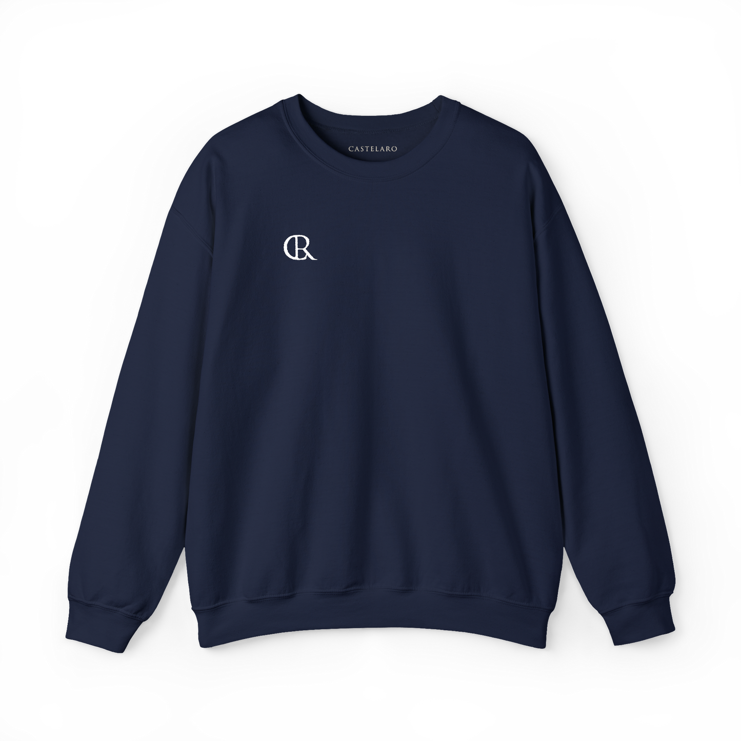 Castelaro Monogrammed Crewneck