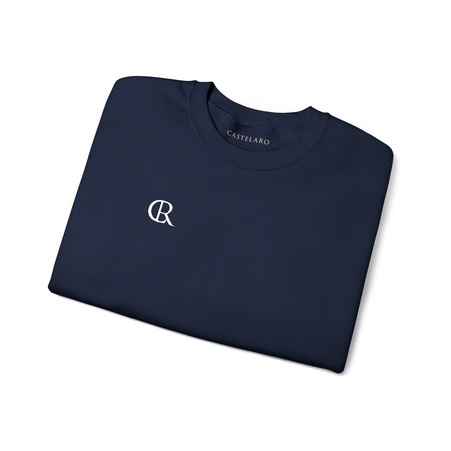 Castelaro Monogrammed Crewneck