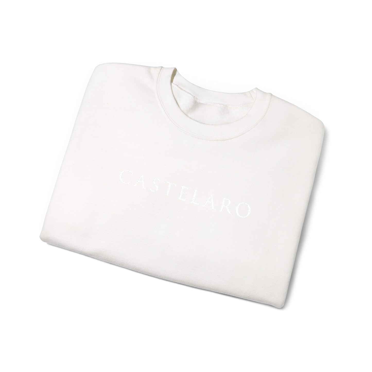 Castelaro Embroidered Crewneck Sweatshirt