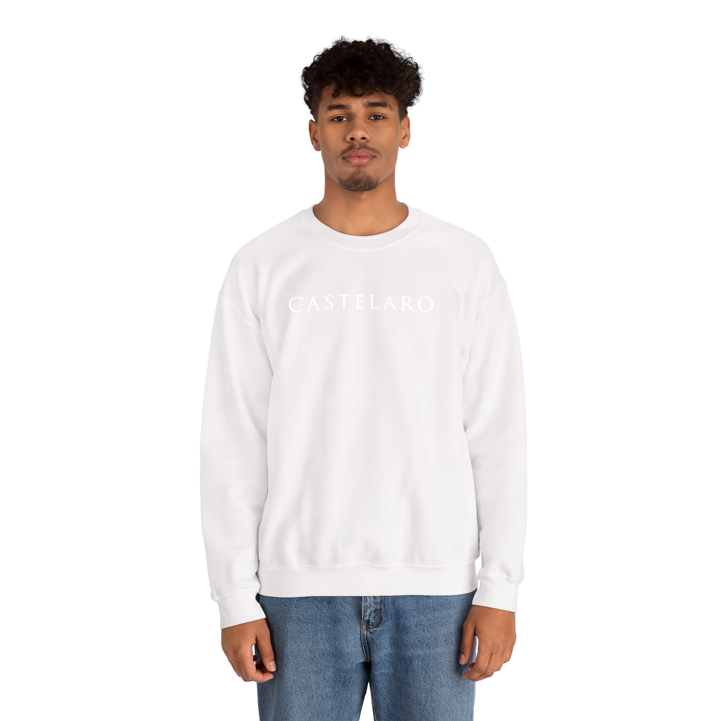 Castelaro Embroidered Crewneck Sweatshirt
