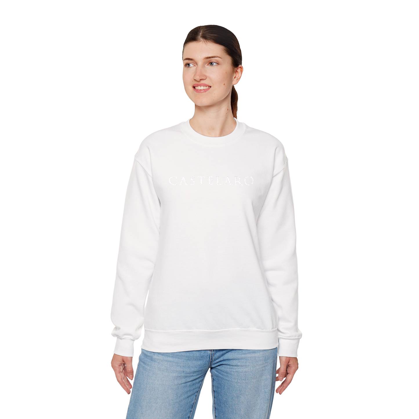 Castelaro Embroidered Crewneck Sweatshirt