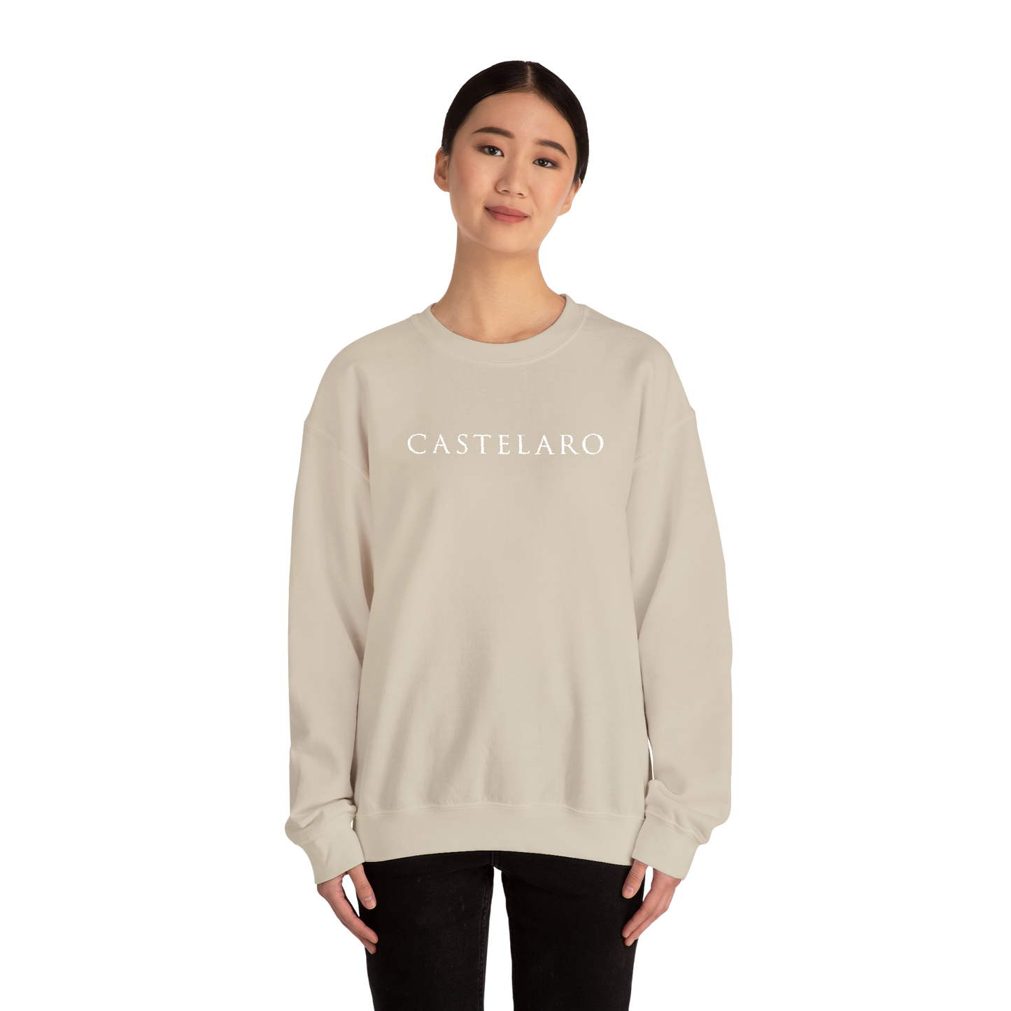 Castelaro Embroidered Crewneck Sweatshirt