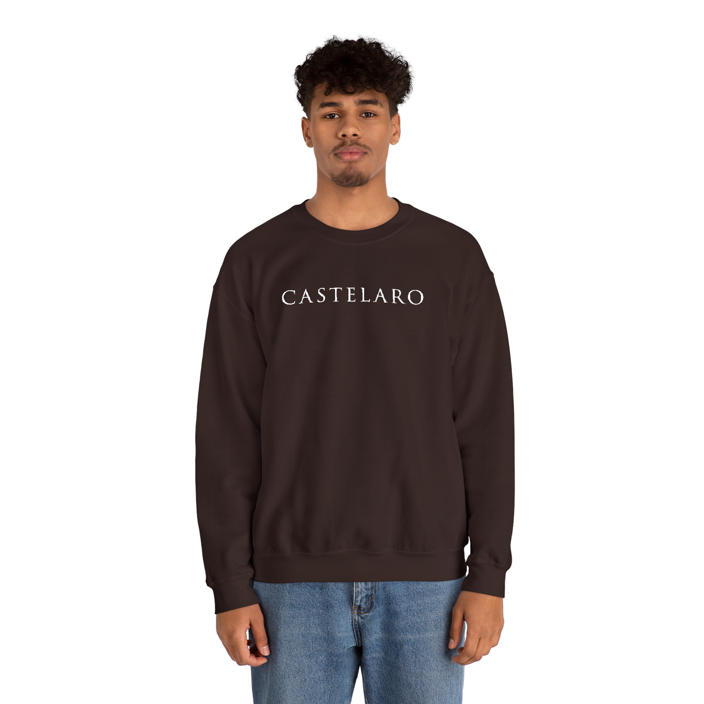Castelaro Embroidered Crewneck Sweatshirt