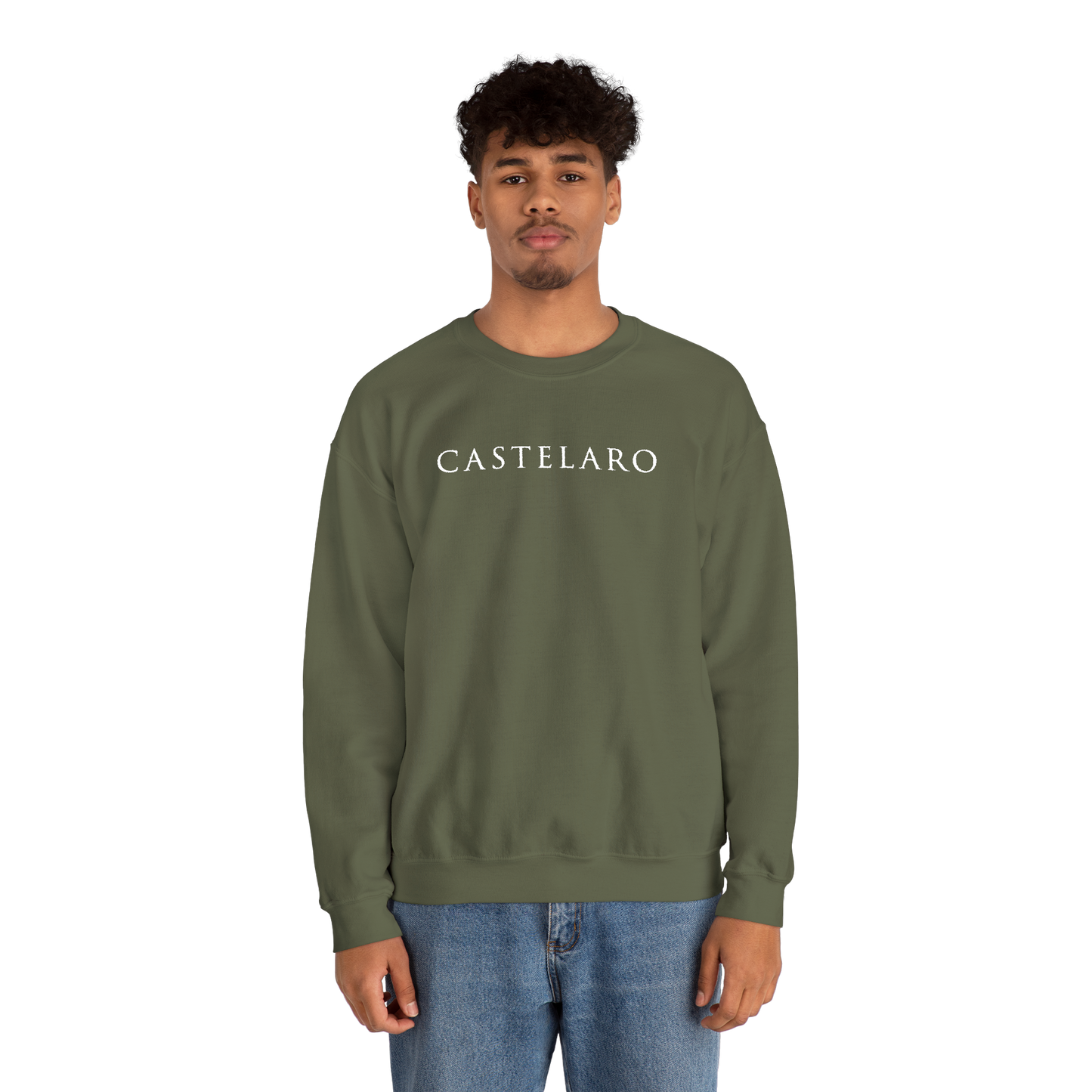 Castelaro Embroidered Crewneck Sweatshirt
