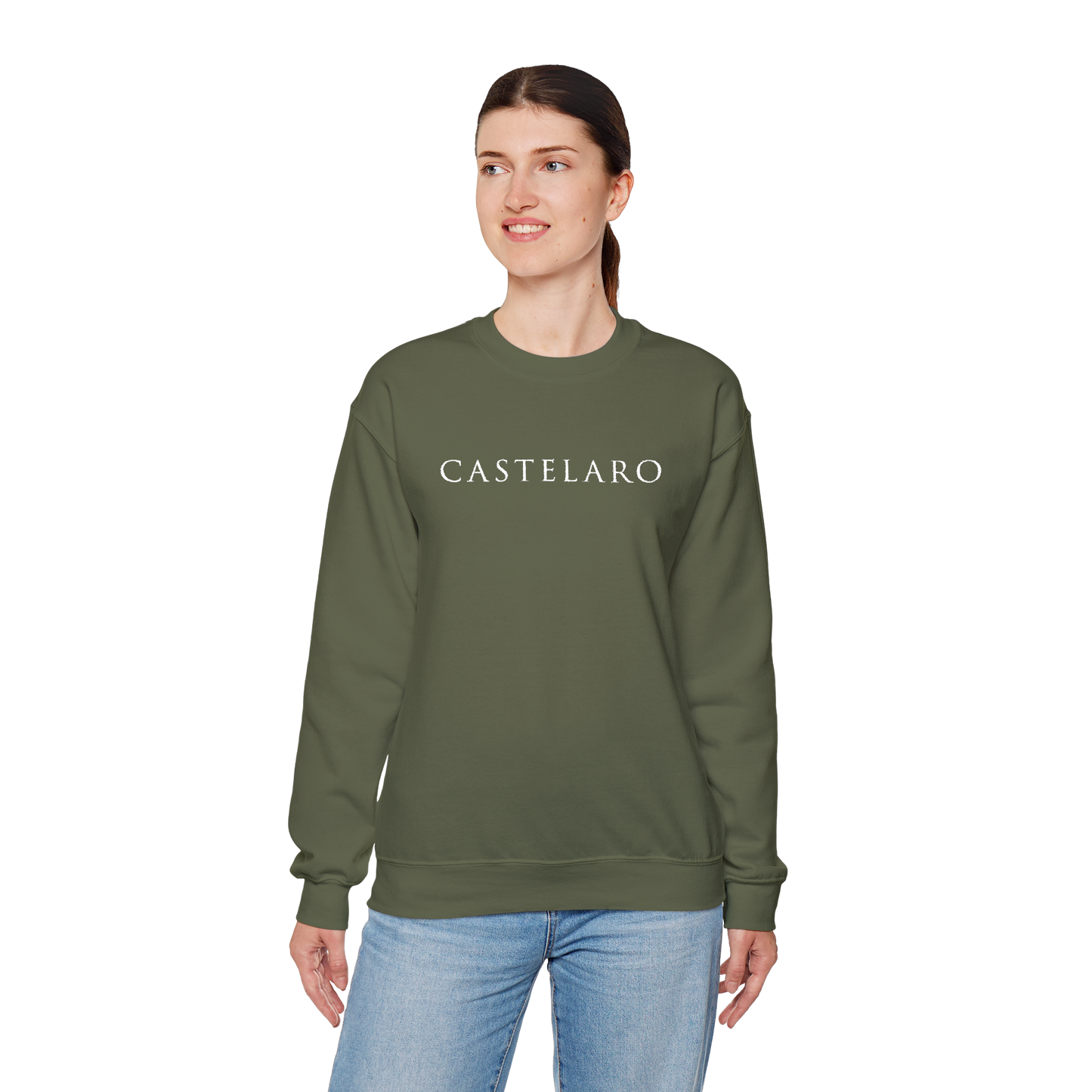 Castelaro Embroidered Crewneck Sweatshirt