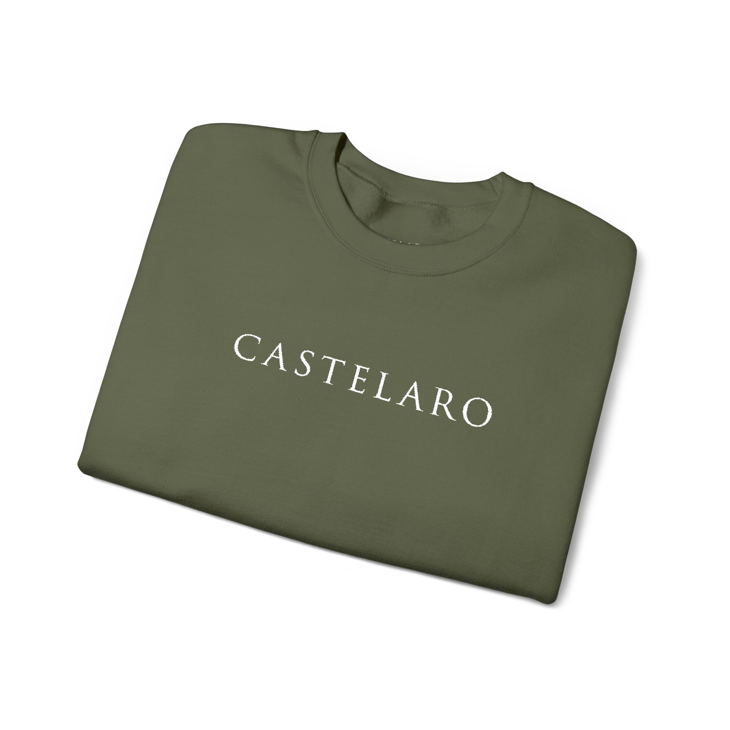 Castelaro Embroidered Crewneck Sweatshirt