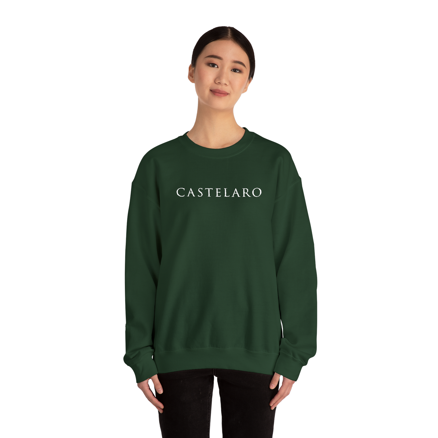 Castelaro Embroidered Crewneck Sweatshirt