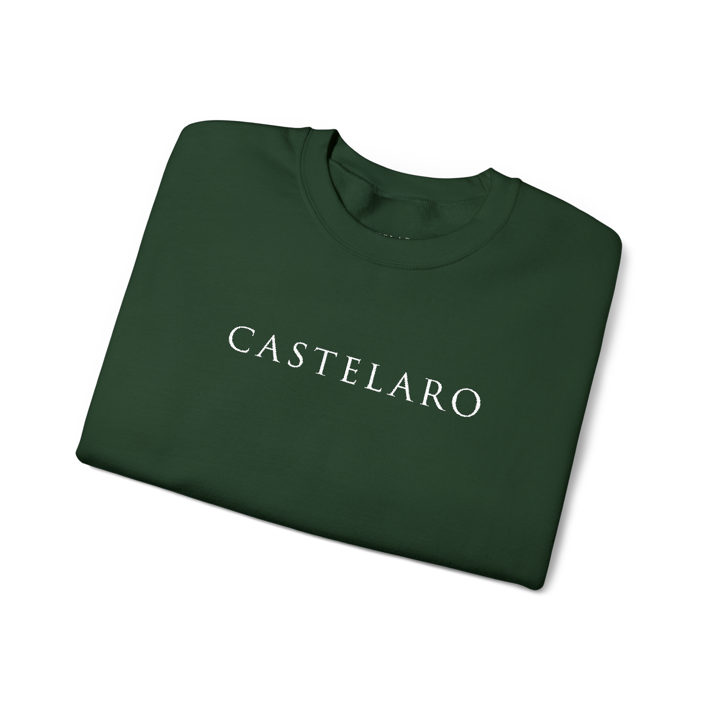 Castelaro Embroidered Crewneck Sweatshirt