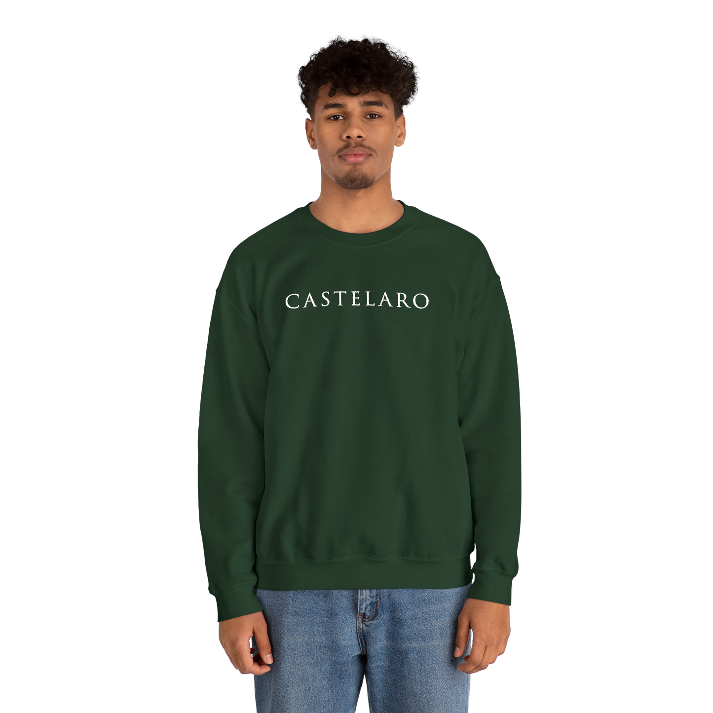 Castelaro Embroidered Crewneck Sweatshirt