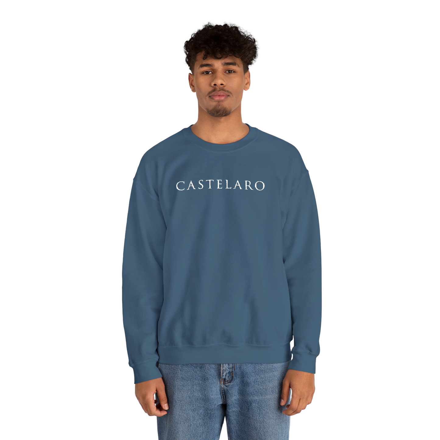 Castelaro Embroidered Crewneck Sweatshirt