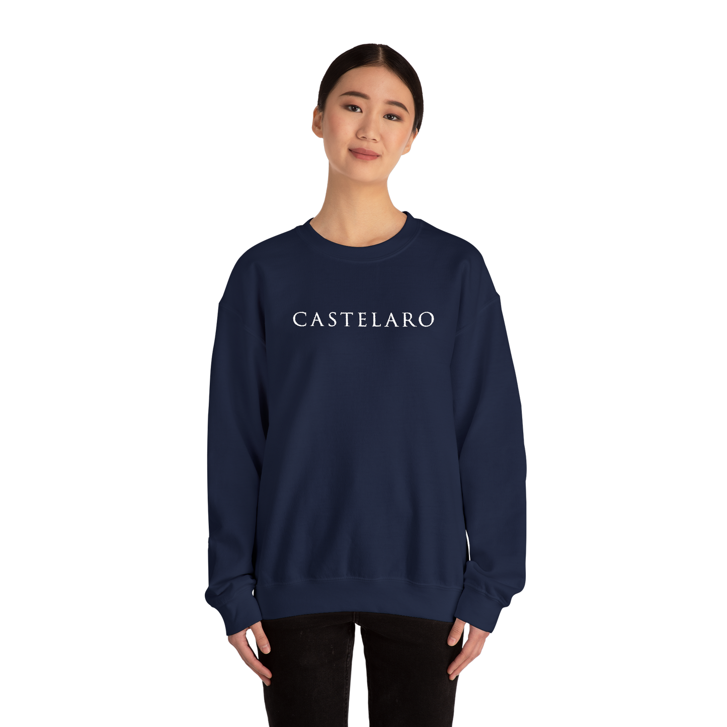 Castelaro Embroidered Crewneck Sweatshirt