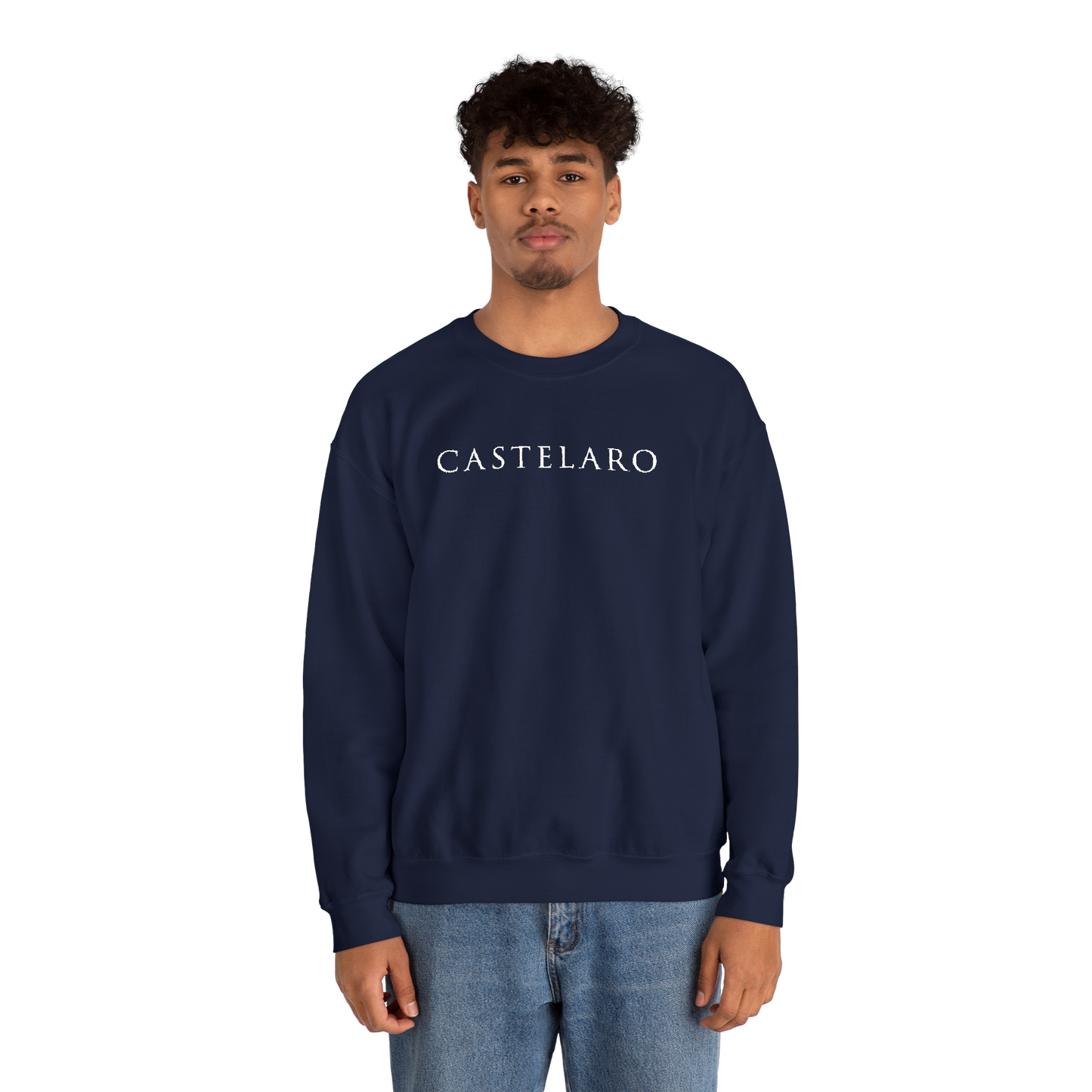 Castelaro Embroidered Crewneck Sweatshirt