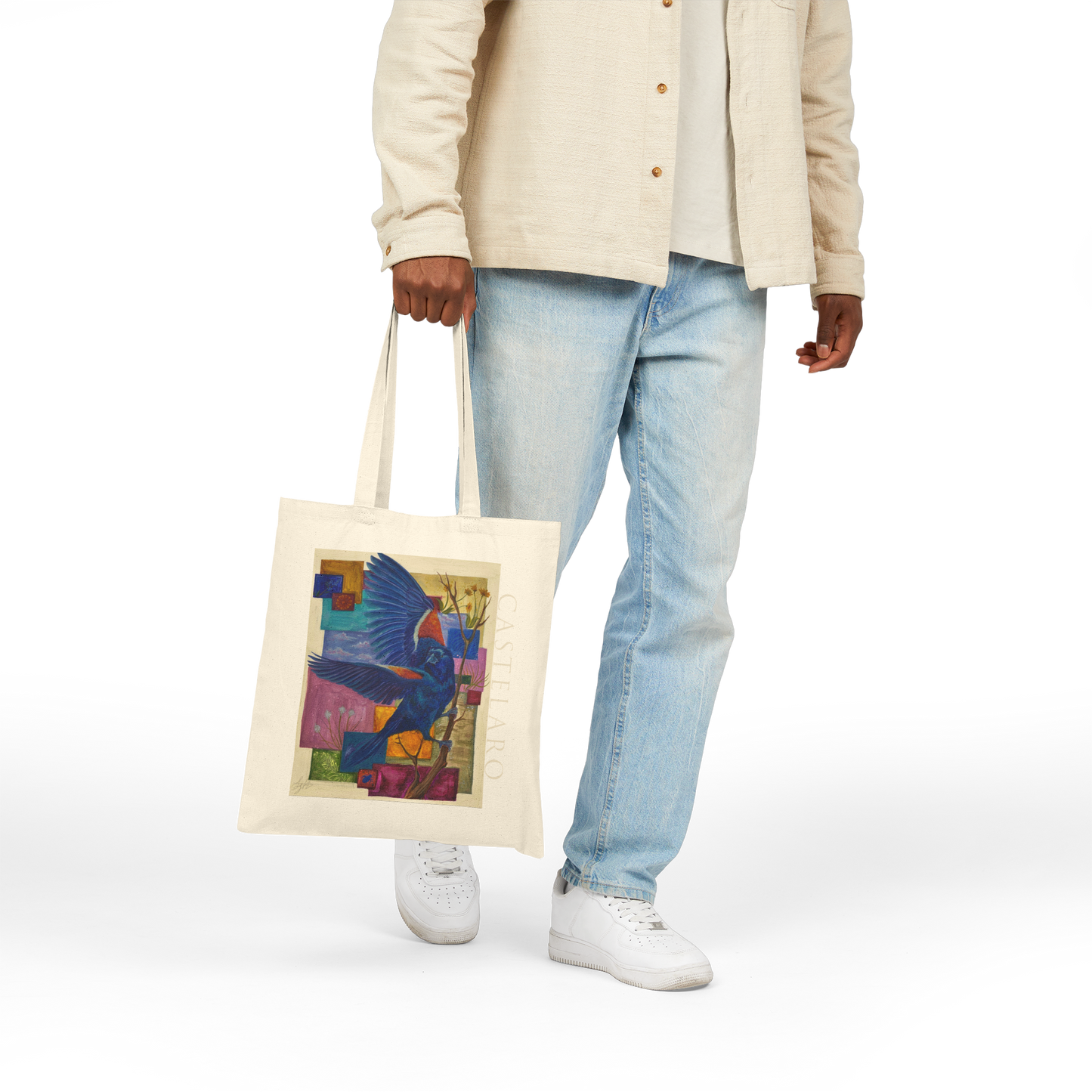 Blackbird Cotton Tote
