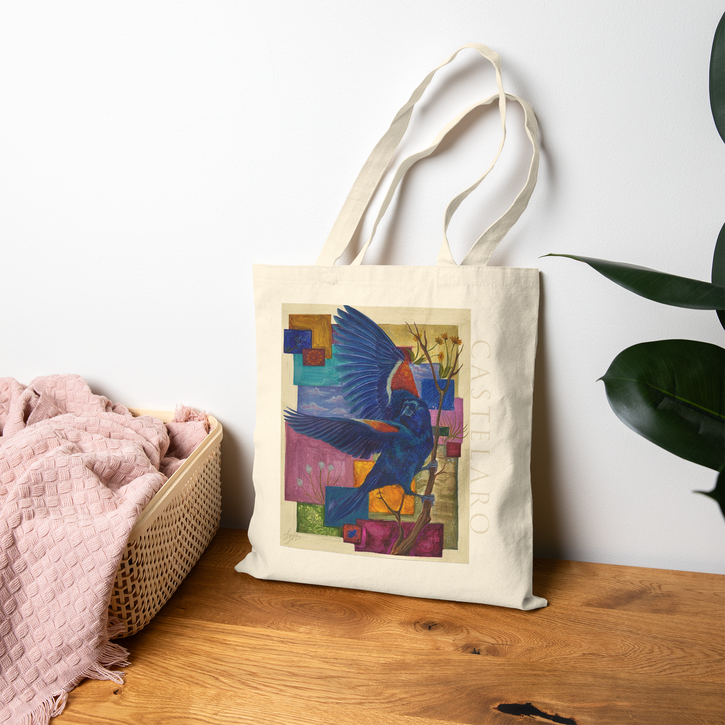 Blackbird Cotton Tote