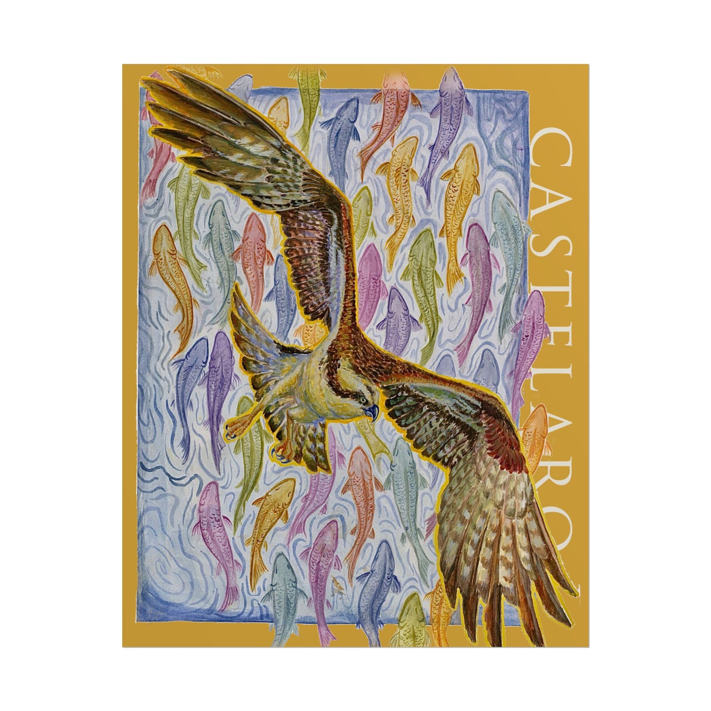 Osprey Flight Art Poster