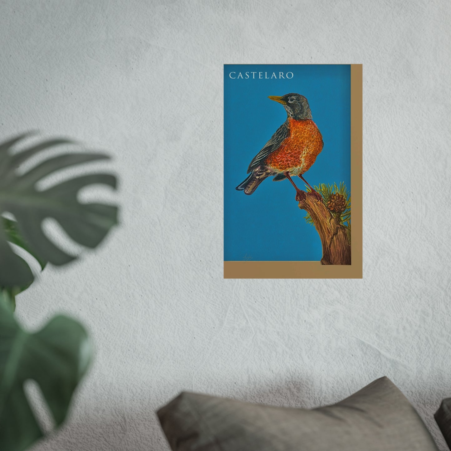 Robin Fine Art Poster