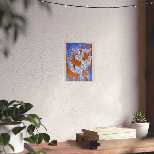 Terns Art Poster