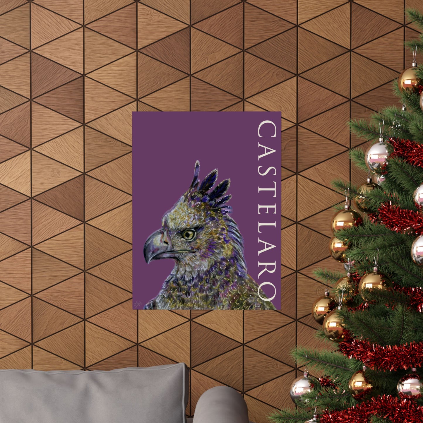 Castelaro Harpy Eagle Matte Poster