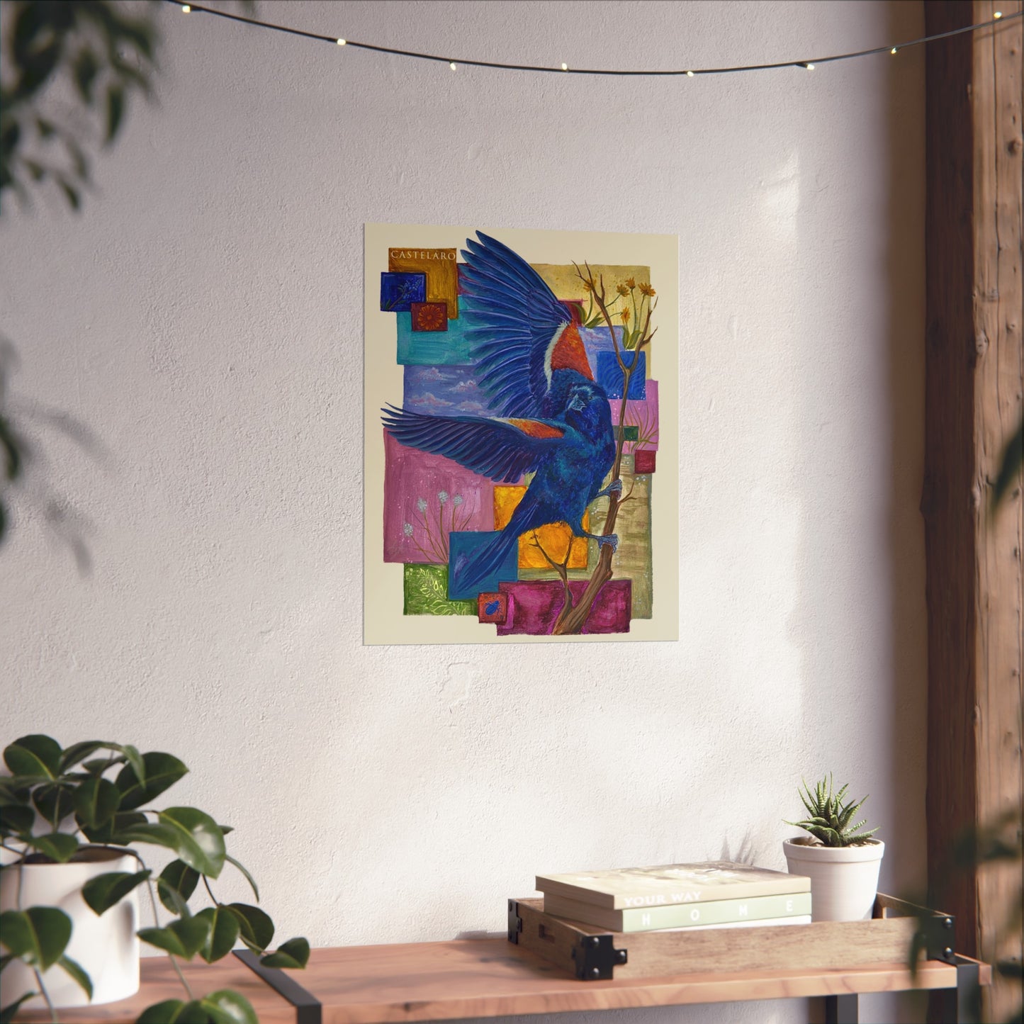 Redwing Blackbird Fine Art Poster