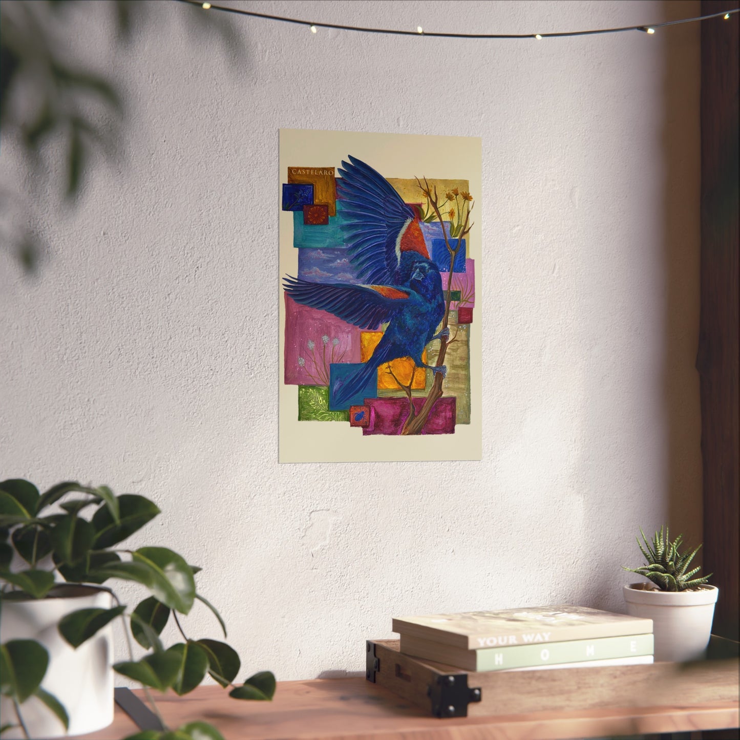 Redwing Blackbird Fine Art Poster