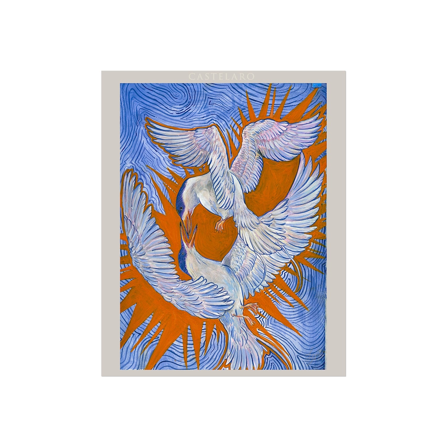 Terns Art Poster