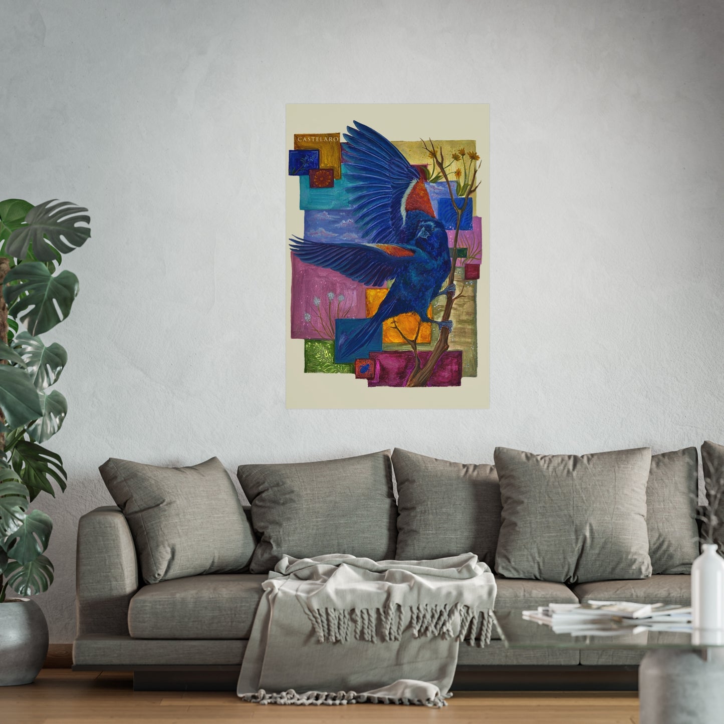 Redwing Blackbird Fine Art Poster