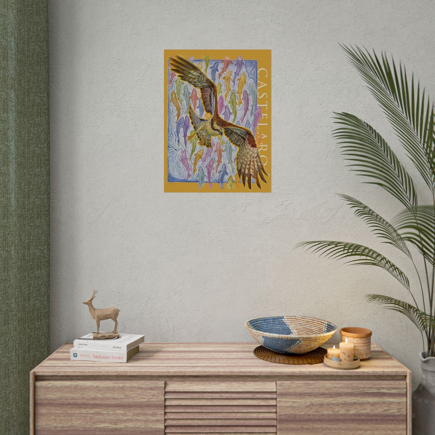Osprey Flight Art Poster