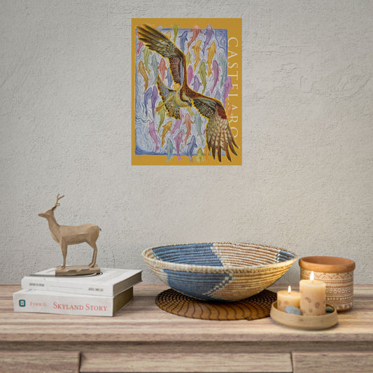 Osprey Flight Art Poster