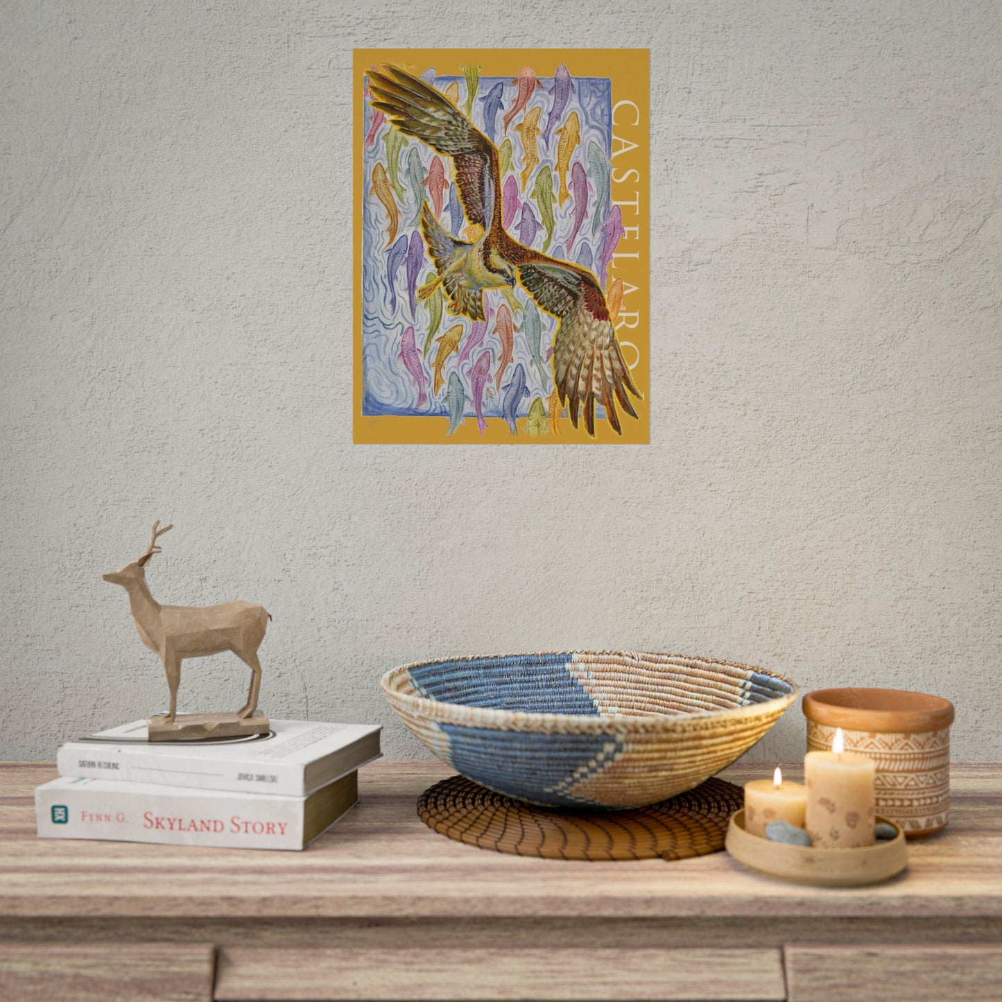 Osprey Flight Art Poster